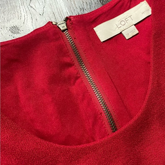 Sleeveless red dress 2P 2 Petite - Picture 3 of 6